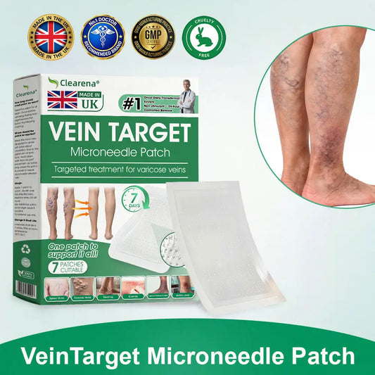 🦵🦵🦵Clearena® VeinTarget Microneedle Patch —— Once Daily, Visible Results in 7 Days